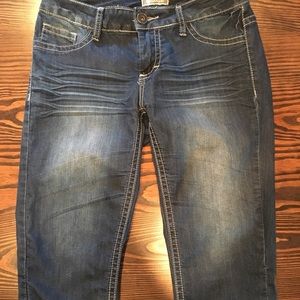 Soundgirl denim capris size 7